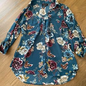 Flowered blouse